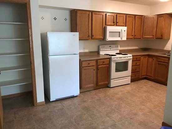 Kitchen in a Blackford Street apartment