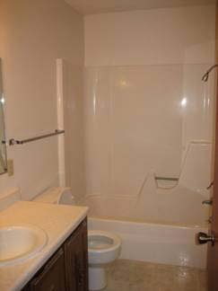 Bathroom in a South Hall Street apartment