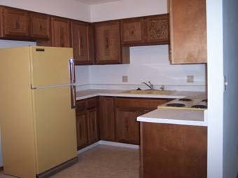 Kitchen in a South Hall Street apartment